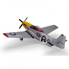 E-flite Aeromodello elettrico UMX P-51D Mustang “Detroit Miss” BNF Basic con AS3X e SAFE Select (art. EFLU7350)