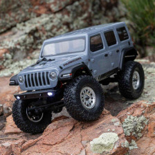 Axial Automodello SCX24 Jeep Wrangler JLU Rock Crawler 1/24 4X4 versione RTR Grigio (art. AXI00002V3T3)