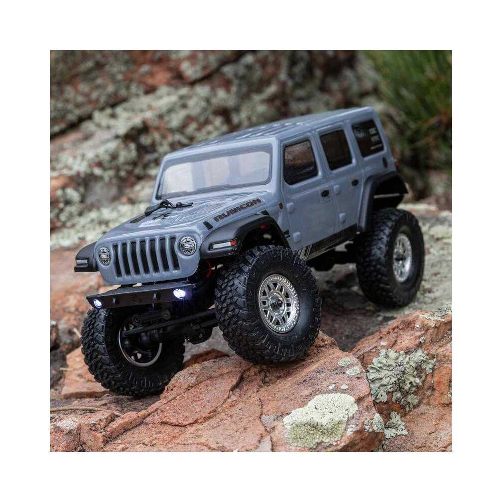 Axial Automodello SCX24 Jeep Wrangler JLU Rock Crawler 1/24 4X4 versione RTR Grigio (art. AXI00002V3T3)