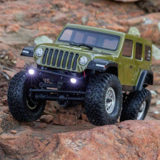 Axial Automodello SCX24 Jeep Wrangler JLU Rock Crawler 1/24 4X4 versione RTR Verde (art. AXI00002V3T4)