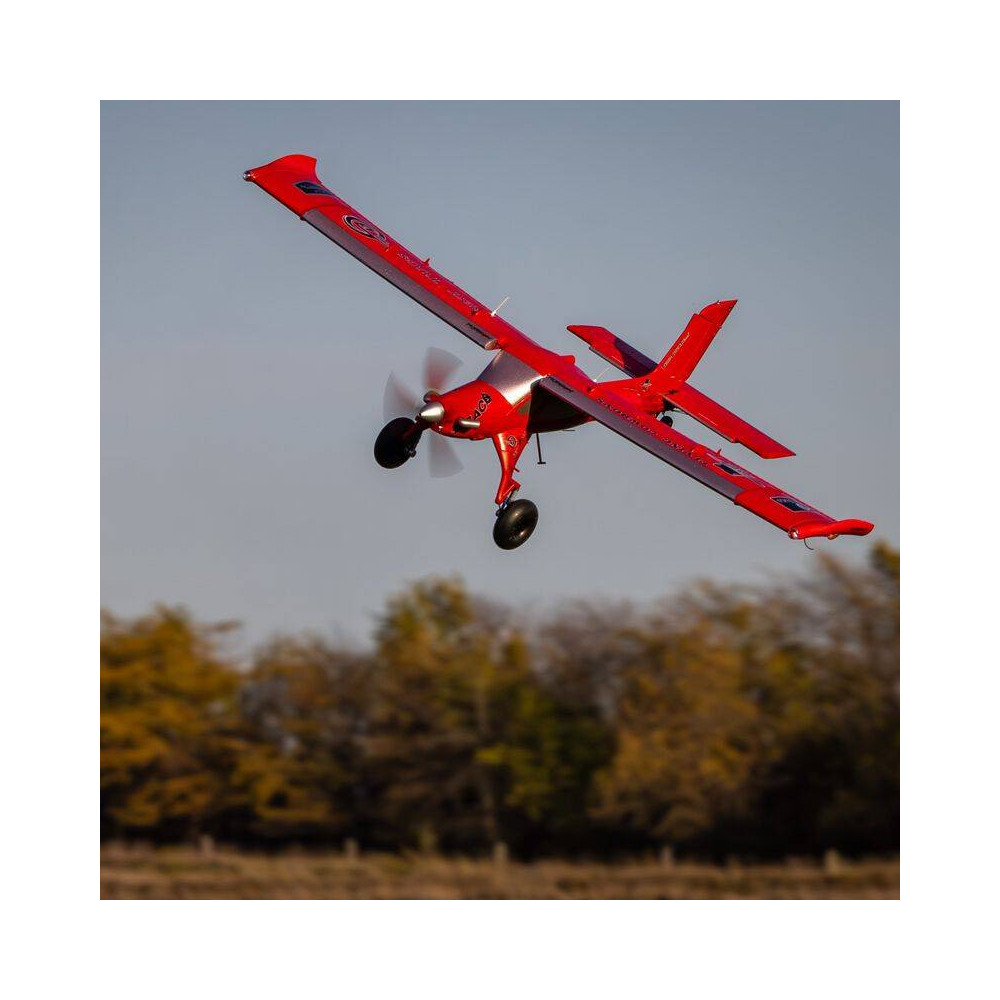 E-Flite Aeromodello elettrico Micro DRACO 800mm BNF Basic con AS3X e SAFE Select (art. EFL13550)