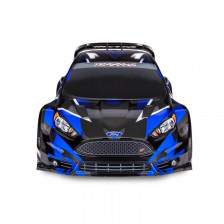 Traxxas Automodello Ford Fiesta ST Rally 4WD scala 1/10 Brushless BL-2S TQ 2,4GHz versione RTR Blu (art. TXX74154-4-BLUE)