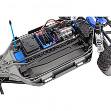 Traxxas Automodello Ford Fiesta ST Rally 4WD scala 1/10 Brushless BL-2S TQ 2,4GHz versione RTR Blu (art. TXX74154-4-BLUE)