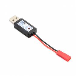 E-flite Carica batterie Lipo 1S USB 700mAh connettore BEC / JST (art. EFLC1014)