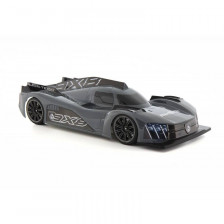 Mon-Tech Carrozzeria P 9X8 Hyper Car LMH 190mm Trasparente con Adesivi e Mascherature (art. MTR023-006)