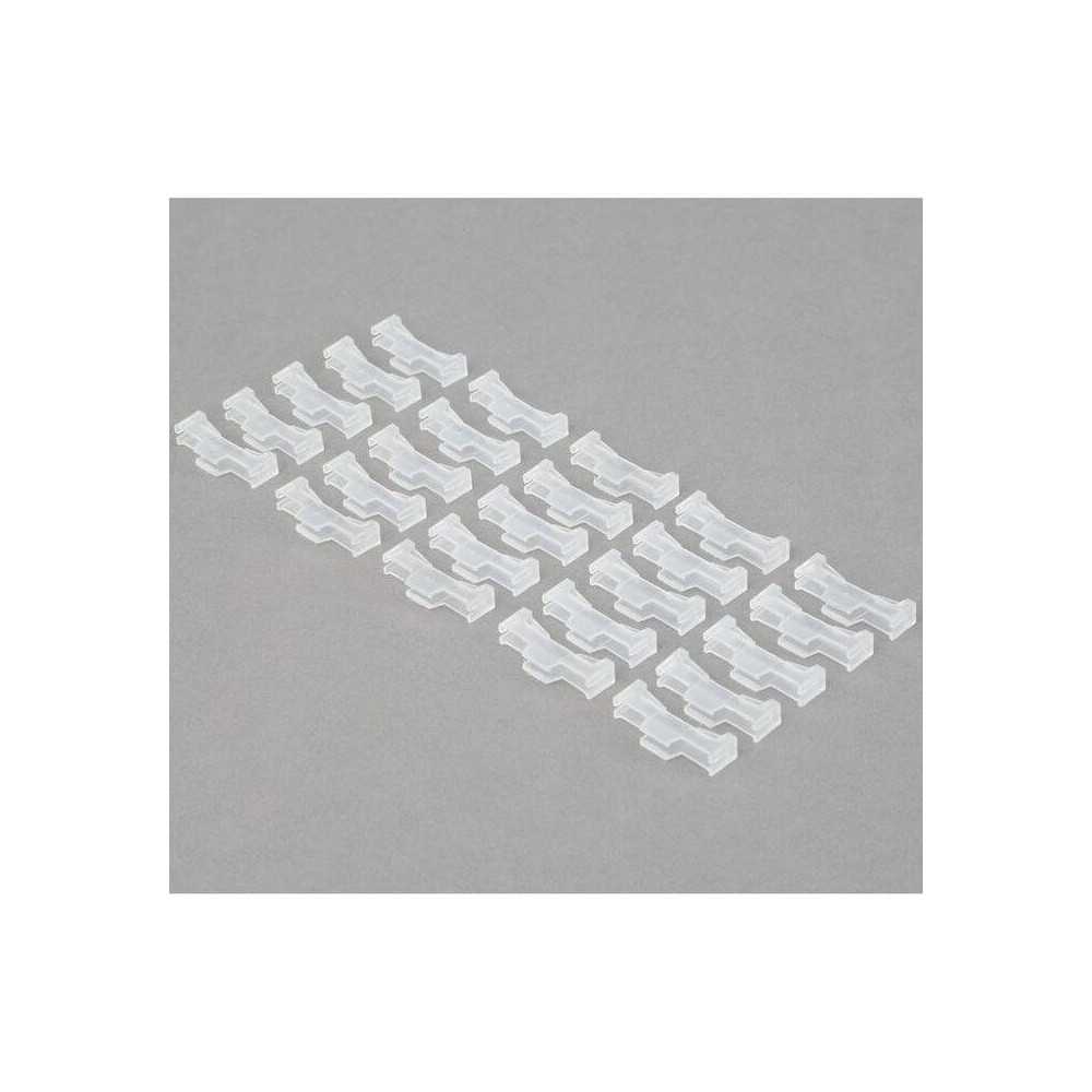 Spektrum Clip di sicurezza per spine servocomandi confezione da 25 pezzi (art. SPMA3054)