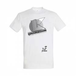 Kyosho T-Shirt K-Circle 22 Bianca Taglia Medium (art. 88023M)