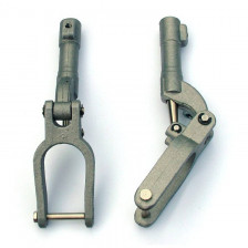 Eurokit Coppia carrelli alari molleggiati 145mm (art. CAR/15082/001)