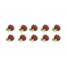 Extron Confezione da 10 pezzi di Connettori Deans T-Plug Maschio (art. X6748)