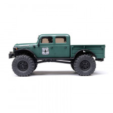 Axial SCX24 Dodge Power Wagon Rock Crawler 1/24 4WD RTR Brushed Green (art. AXI00007T2)