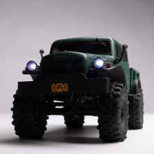 Axial SCX24 Dodge Power Wagon Rock Crawler 1/24 4WD RTR Brushed Green (art. AXI00007T2)