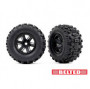 Traxxas Coppia gomme Sledgehammer Telate Incollate su Cerchi per X-Maxx (art. TXX7871)