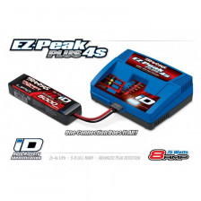 Traxxas Caricabatterie EZ Peak Plus 8 Ampere Ni-Mh / Li-Po 4S con ID Technology (art. TXX2981G)