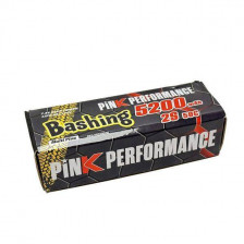 Pink Performance Batteria Li-Po Bashing 7,4V 2S 5200mAh 50C Connettore XT90 peso 310gr (art. PP3-2S5200-M)