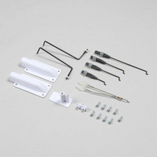 E-flite Aste di comando con Copri-servo e Set di Forcelle Ricambio per Habu STS, SS 70mm EDF (art. EFL01557)