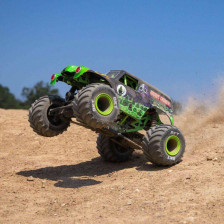 Team Losi Automodello Monster Truck Grave Digger 4WD Scala 1/18 Mini LMT Brushed Versione RTR (art. LOS01026T1)