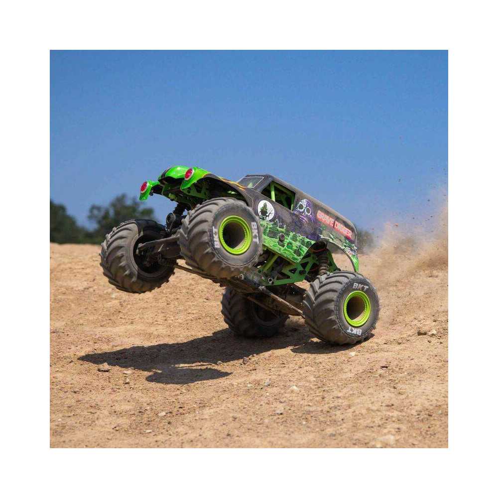 Team Losi Automodello Monster Truck Grave Digger 4WD Scala 1/18 Mini LMT Brushed Versione RTR (art. LOS01026T1)