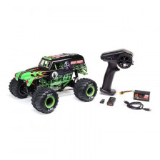 Team Losi Automodello Monster Truck Grave Digger 4WD Scala 1/18 Mini LMT Brushed Versione RTR (art. LOS01026T1)