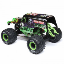Team Losi Automodello Monster Truck Grave Digger 4WD Scala 1/18 Mini LMT Brushed Versione RTR (art. LOS01026T1)