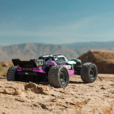 Arrma Automodello Vorteks Mega 550 1/10 2WD Stadium Truck RTR con batteria e caricabatterie Colore Viola (art. ARA3205ST2)