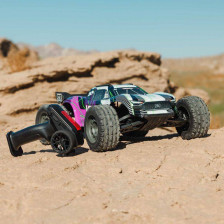Arrma Automodello Vorteks Mega 550 1/10 2WD Stadium Truck RTR con batteria e caricabatterie Colore Viola (art. ARA3205ST2)