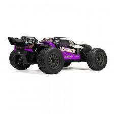 Arrma Automodello Vorteks Mega 550 1/10 2WD Stadium Truck RTR con batteria e caricabatterie Colore Viola (art. ARA3205ST2)