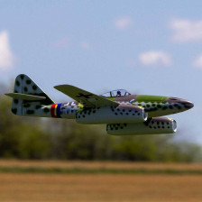 E-flite Aeromodello elettrico UMX Messerschmitt 262 EDF Jet BNF Basic con AS3X e SAFE Select (art. EFLU31050)