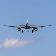 E-flite Aeromodello elettrico UMX Messerschmitt 262 EDF Jet BNF Basic con AS3X e SAFE Select (art. EFLU31050)