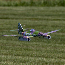 E-flite Aeromodello elettrico UMX Messerschmitt 262 EDF Jet BNF Basic con AS3X e SAFE Select (art. EFLU31050)
