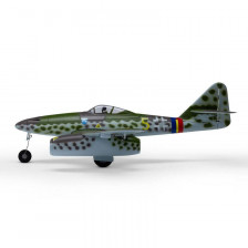 E-flite Aeromodello elettrico UMX Messerschmitt 262 EDF Jet BNF Basic con AS3X e SAFE Select (art. EFLU31050)