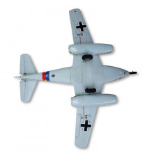 E-flite Aeromodello elettrico UMX Messerschmitt 262 EDF Jet BNF Basic con AS3X e SAFE Select (art. EFLU31050)
