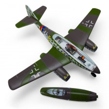 E-flite Aeromodello elettrico UMX Messerschmitt 262 EDF Jet BNF Basic con AS3X e SAFE Select (art. EFLU31050)