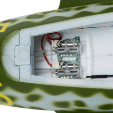 E-flite Aeromodello elettrico UMX Messerschmitt 262 EDF Jet BNF Basic con AS3X e SAFE Select (art. EFLU31050)