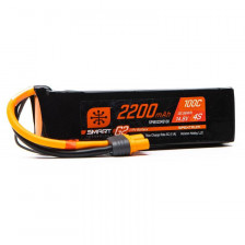 Spektrum Batteria Li-Po Smart G2 4S 14,8V 2200mAh 100C connettore IC3 (art. SPMX224S100)