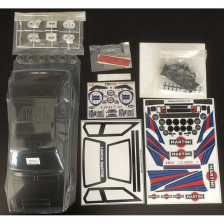EZpower Carrozzeria Lancia Delta S4 Trasparente da verniciare con Decals e Accessori (art. EZRL2381)