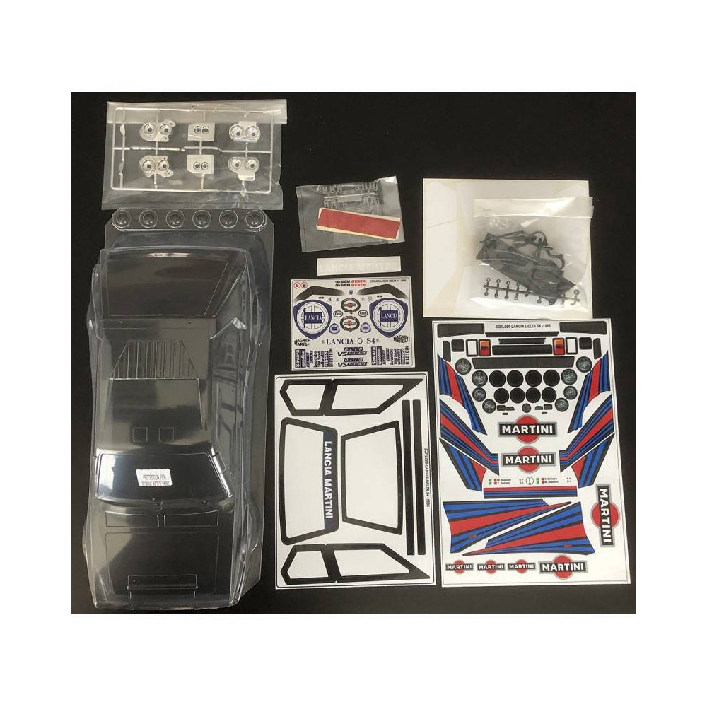 EZpower Carrozzeria Lancia Delta S4 con Decals e Accessori (art. EZRL2381)