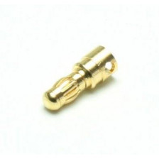Pichler Connettore Bullet 3,5mm Maschio Dorato Confezione da 10 pezzi (art. C1599)