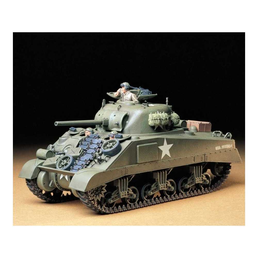 Tamiya Carro Armato U.S. Medium Tank M4 Sherman Scala 1/35 kit di montaggio (art. TA35190)