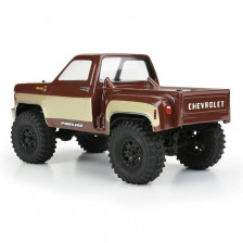 Pro-Line Carrozzeria Trasparente 1978 Chevy K-10 scala 1/24 per SCX24 (art. PRO358300)