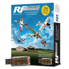 Horizon Hobby Simulatore di volo RealFlight Trainer Edition con dongle USB wireless WS2000 (art. RFL-1212)