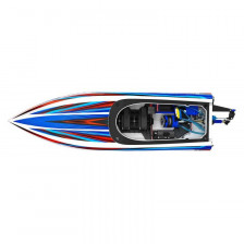 Traxxas Motoscafo Monocarena Disruptor Brushless Vxl-4s Blue (art. TXX106064-4-BLUE)
