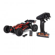 Arrma Automodello Typhon Grom 223S BLX DSC Buggy 4X4 Brushless RTR con Batteria e Caricabatteria, Rossa (art. ARA2306ST1)