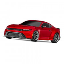 Traxxas Automodello Ford Mustang Drift 4-Tec Scala 1/10 Trazione RWD XL-5 TSM Rossa (art. TXX105237-4-RED)
