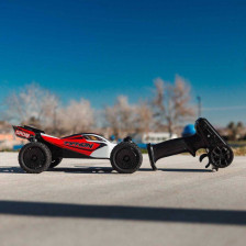 Arrma Automodello Typhon Grom Mega 380 Buggy 4X4 Brushed RTR con Batteria e Caricabatteria, Rosso/Bianco (art. ARA2106T2)