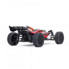 Arrma Automodello Typhon Grom Mega 380 Buggy 4X4 Brushed RTR con Batteria e Caricabatteria, Rosso/Bianco (art. ARA2106T2)