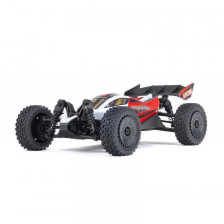 Arrma Automodello Typhon Grom Mega 380 Buggy 4X4 Brushed RTR con Batteria e Caricabatteria, Rosso/Bianco (art. ARA2106T2)