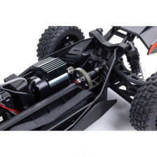 Arrma Automodello Typhon Grom Mega 380 Buggy 4X4 Brushed RTR con Batteria e Caricabatteria, Rosso/Bianco (art. ARA2106T2)