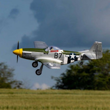 E-flite Aeromodello P-51D Mustang 1000mm BNF Basic con AS3X+ e SAFE Select (art. EFL02650)