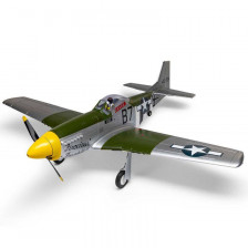 E-flite Aeromodello P-51D Mustang 1000mm BNF Basic con AS3X+ e SAFE Select (art. EFL02650)