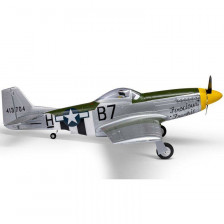 E-flite Aeromodello P-51D Mustang 1000mm BNF Basic con AS3X+ e SAFE Select (art. EFL02650)